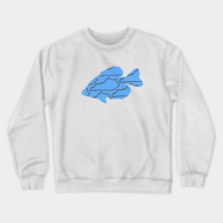 Kentucky Crappie Crewneck Sweatshirt